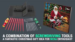 WERA 2018 Christmas Advent Calendar VDE Screwdriver Bits Opener Set Tool  135999 [upl. by Nahej833]