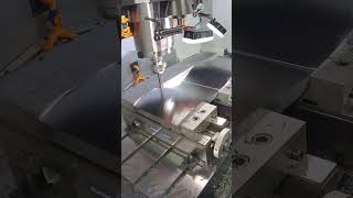 Satisfying Toolpath Creates Waves in Heat Treated 4140 STEEL [upl. by Phaidra]