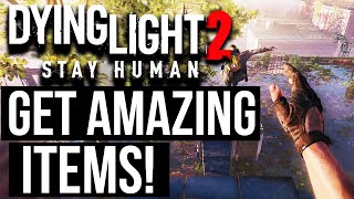 Dying Light 2 MUST HAVE Early Items Artifact Weapon Inhibitors Fast XP amp Money Farming Methods [upl. by Nilesoj]