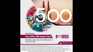 Diversify your portfolio across multiple sectors with Axis Nifty 500 Index Fund [upl. by Eniledgam]