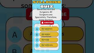 Syllogism Practice Questions 12  Syllogism Reasoning Tricks  Genius Gird Syllogism reasoning [upl. by Sinnelg620]