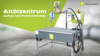 TECALEMIT Altölzentrum  Komponenten und Funktionsweise erklärt  Tutorial [upl. by Rudelson]