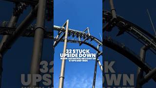 32 people stuck upside down as Universal Studios Japan roller coaster stops midride [upl. by Fassold]