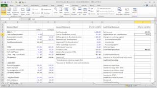 Financial Modeling Quick Lesson Cash Flow Statement Part 1 [upl. by Connett374]