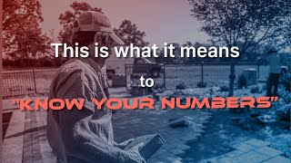 This is What it Means to “Know Your Numbers” [upl. by Ettelegna]