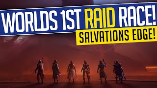 WORLDS 1ST RAID RACE NEW Salvations Edge Raid Exotic Secrets amp More  Destiny 2 The Final Shape [upl. by Ludlow243]