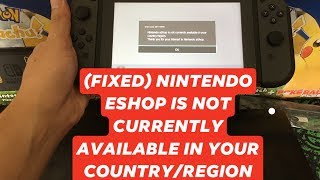 How to FIX quot Nintendo Eshop not available in your current countryregionquot [upl. by Leach]