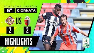 Cremonese vs Ascoli 22  Pareggio pirotecnico allo stadio Zini  HIGHLIGHTS SERIE BKT 2023  2024 [upl. by Orhtej]