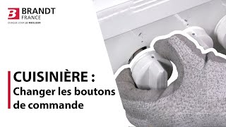 Comment changer les boutons de commande dune cuisinière [upl. by Ellebyam]