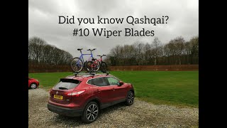 Did you know Qashqai 10  How to change wiper blades [upl. by Darbee491]