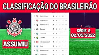 MUDOU  TABELA DO BRASILEIRÃO 2022  CLASSIFICAÇÃO DO BRASILEIRÃO 2022  CAMPEONATO BRASILEIRO 2022 [upl. by Enamrej]