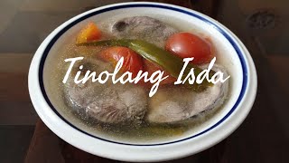 HOW TO COOK TINOLANG ISDA [upl. by Boesch]