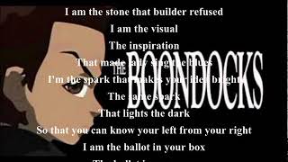 The Boondocks theme Song LYRICS [upl. by Ellevehs679]