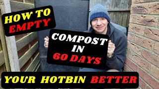 Hotbin 60 Days Compost Reveal and How to Empty Your Hotbin Better [upl. by Adnomar965]