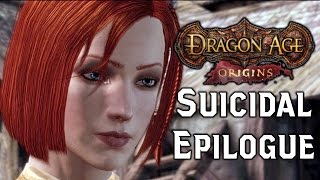 Dragon Age Origins â–º Lelianas Suicidal Epilogue [upl. by Lednahs]