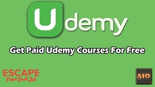 How To Get Paid Udemy Courses For Free 2018 [upl. by Velleman]