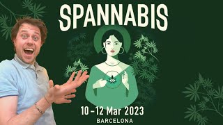 Spannabis 2023  La più grande fiera cann🍁bica dEuropa [upl. by Eronel221]