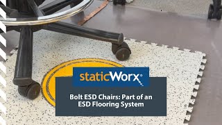 Bolt ESD Chairs Part of an ESD Flooring System [upl. by Fabiolas]