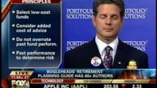 Rick Ferri on Fox Business  Bogleheads Guide to Retirement Planning [upl. by Illehs]