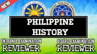 Entrance Exam Reviewer  Common Questions With Answer in Philippine History [upl. by Ahsratan]