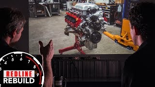 Assembling a supercharged 840hp Dodge Demon engine  Redline Rebuilds Explained [upl. by Ideih]