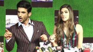 ANGRY Sushant Singh Rajput FIGHTS With Reporter In Public Asking If Raabta Is Copy Of Magadheera [upl. by Rramo971]