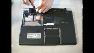 Sony VAIO VGNSR RemovingReplacing Bottom Base Case Unit [upl. by Lashonda]