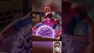 Water splash 🤣 Spiderman vs Venom vs Captain America shorts brawlstars spiderman marvel dc [upl. by Newbill926]