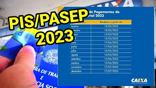 PisPasep 2023 calendário oficial como sacar o abono salarial pisPasep e quem vai Receber [upl. by Oberheim124]