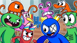 RAINBOW FRIENDS Vs GARTEN of BAN BAN  Friday Night Funkin Animation [upl. by Elletnahs]