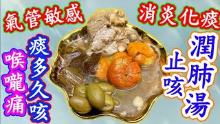 止咳潤肺湯🫁【青欖桔餅潤肺湯】🟢🟠🥣今日撞到一個老婆婆🧑‍🦰教我煲呢個湯🍲👈😋🙏雨濕過身體🌧️必飲🔔簡易直接快手📛最有效果💯👍👍《潤肺🫁化痰止咳😮‍💨清熱湯水》初秋🍂好湯水🍲 [upl. by Tory]