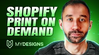 How To Sell Print On Demand On Shopify w MyDesigns [upl. by Ardys]