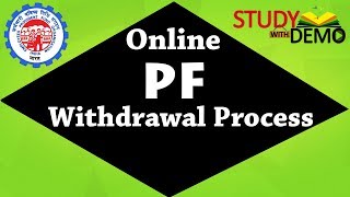 Online PF Withdrawal Process  Online PF Claim [upl. by Hoashis409]