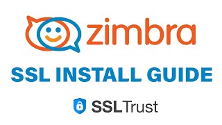 Zimbra SSL Install Guide [upl. by Unni]