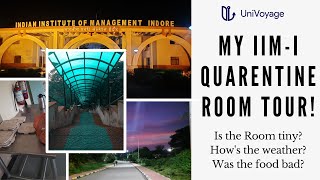 IIM Indore Room Tour  My Journey from Mumbai to PlanetI [upl. by Odama433]