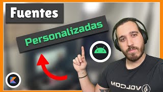 📑 Añadir FUENTES en ANDROID FontFamily  ❇️ Fuentes personalizadas en Android Studio 2021 [upl. by Artinek263]