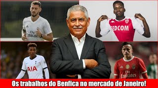 Benfica 202021 ● Os trabalhos do Benfica no mercado de Janeiro [upl. by Sherfield]