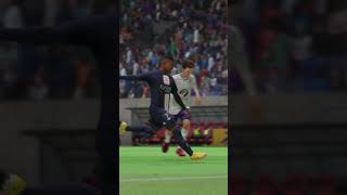 Impossible angle ⚽ kylianmbappe parissaintgermain playstation footballgames gaming goat vibes [upl. by Efram]