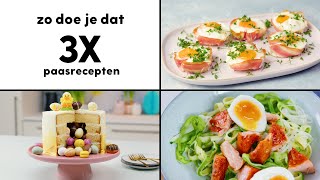 3x paasrecepten  Zo doe je dat  Allerhande [upl. by Ribal]