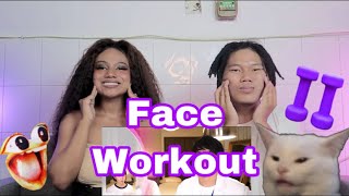 Face Workout 🧏🏻‍♀️💆🏻‍♂️🧏🏻‍♂️  ហាត់ប្រាណមុខបែបងាយៗ 🧏🏻‍♀️ធ្លាប់ហាត់ប្រាណមុខអត់ [upl. by Annis]