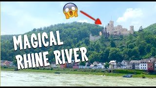 AMAZING Rhine River Cruise with Castles and Scenery  Nicko Rhein Symphony [upl. by Sugar]