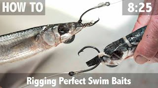 How to Rig Perfect Swim Baits [upl. by Niltiac]