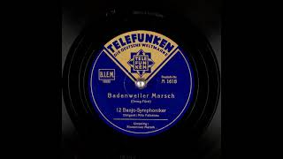 Badenweiler Marsch Banjo Version  12 BanjoSymphoniker Restored Audio [upl. by Lazaruk]