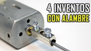 4 Cosas INCREÍBLES Que Puedes Hacer con ALAMBRE  Life Hacks [upl. by Oibirot]