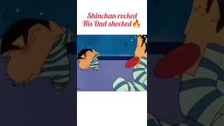 Shinchan rocked his Dad shocked🔥 shinchan sigma [upl. by Htrahddis]