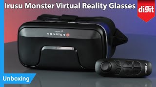 Irusu Monster VR Headset with Remote Controller Unboxing [upl. by Ruperta]