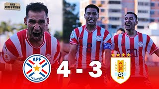 PARAGUAY 4 🆚 3 URUGUAY🔥🔥 TORNEO PREOLIMPICO SUB 23 RELATOS GRACIOSOS Y EMOTIVOS SALVADOR HICAR [upl. by Doraj87]