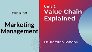 Value Chain Explained Marketing Management  Urdu  The RISD [upl. by Barnett679]