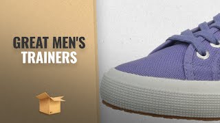 Top 10 Mens Trainers By Superga Superga 2750 Cotu Classic Unisex Adults LowTop Sneakers Blue [upl. by Ecitnirp651]