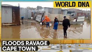 Intense storm wreaks havoc in Cape Town widespread flooding after extreme weather in South Africa [upl. by Nylirrej370]